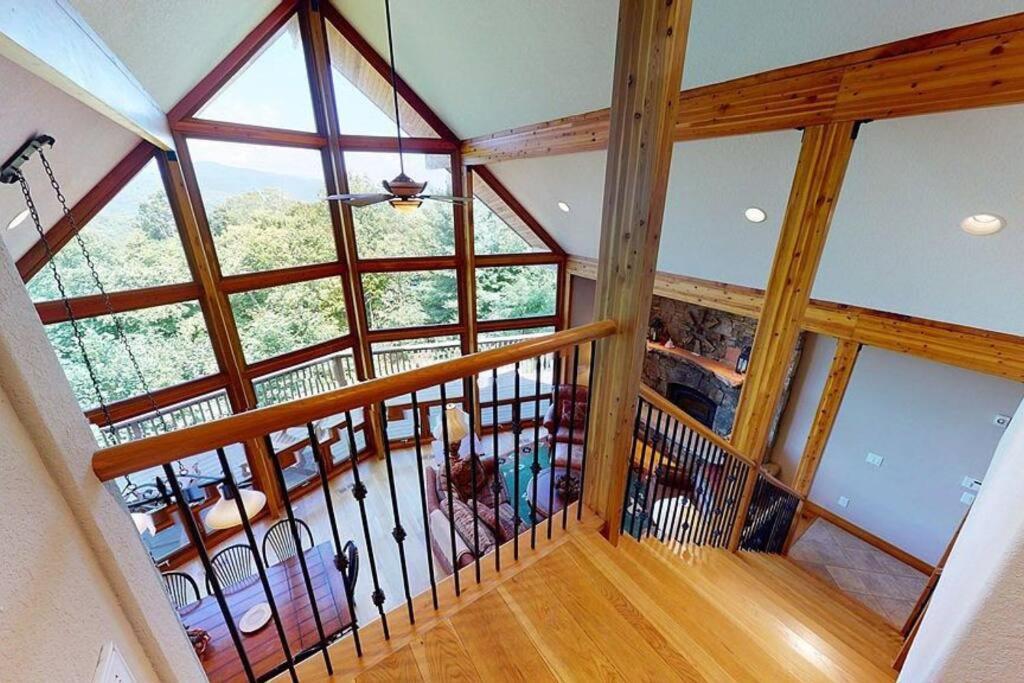 --Mountain Chalet Getaway With Breathtaking View Next To Tail Of Dragon-- Robbinsville Eksteriør bilde