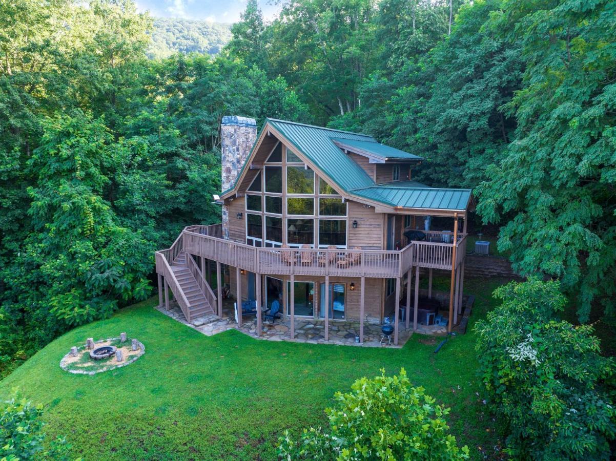 --Mountain Chalet Getaway With Breathtaking View Next To Tail Of Dragon-- Robbinsville Eksteriør bilde