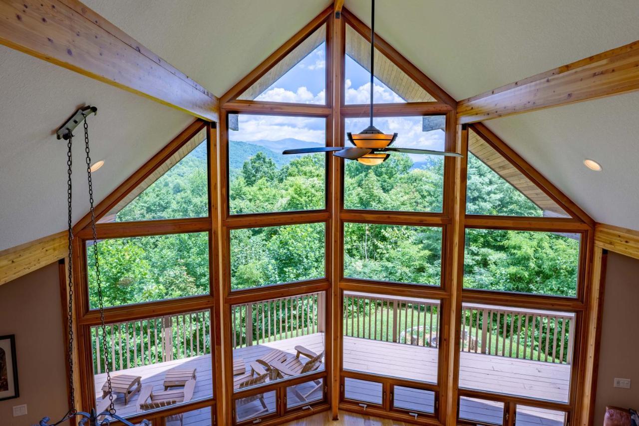 --Mountain Chalet Getaway With Breathtaking View Next To Tail Of Dragon-- Robbinsville Eksteriør bilde